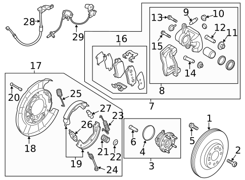 Front Brakes for 2018 Genesis G80 #2