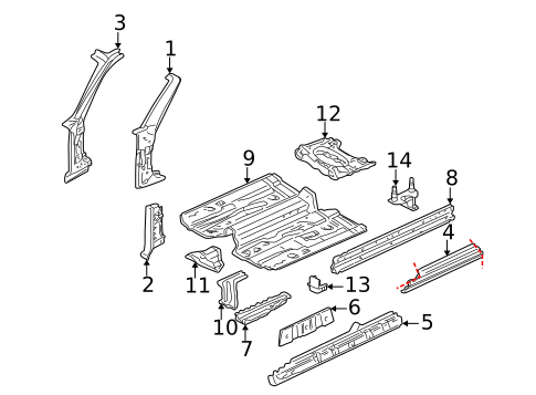 Rocker for 1999 Porsche 911 #0