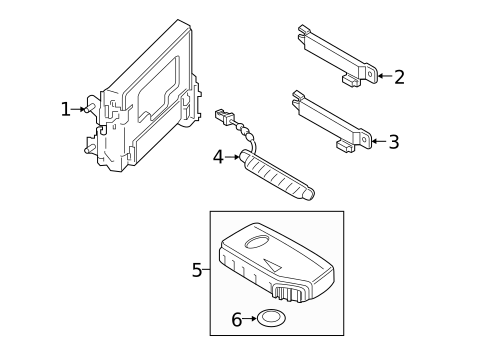 Electrical Components for 2020 Kia Telluride #0