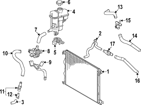 Intercooler for 2025 Lexus RX350 #0