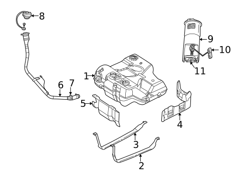 Fuel System Components for 1998 Dodge Intrepid #0