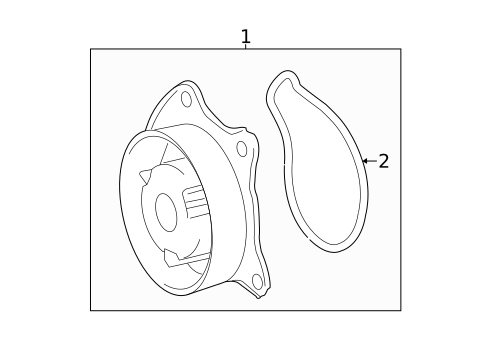 Water Pump for 2018 Toyota Corolla #1