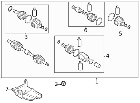 Drive Axles for 2025 Kia Soul #0