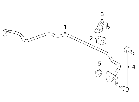 Stabilizer Bar & Components for 2020 Acura MDX #0