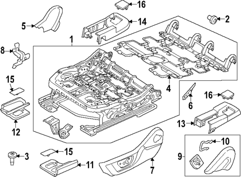 Power Seats for 2024 Ford Mustang #2