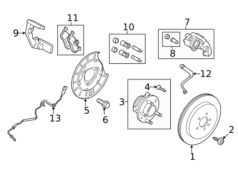 Hardware, Fasteners & Fittings for 2014 Lincoln MKT #3