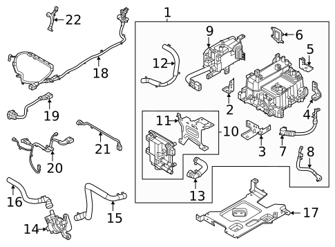 Electrical Components for 2022 Hyundai Tucson #0