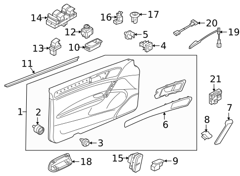 Front Door for 2016 Volkswagen Golf R #0