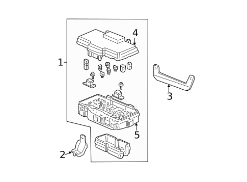 Electrical Components for 2004 Honda Civic #4