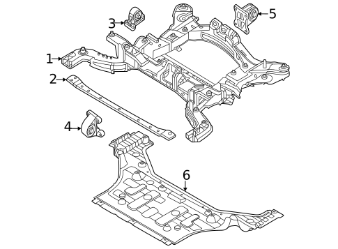 Suspension Mounting for 2023 Genesis GV60 #1