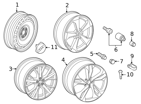 Wheels for 2020 Audi S5 #2