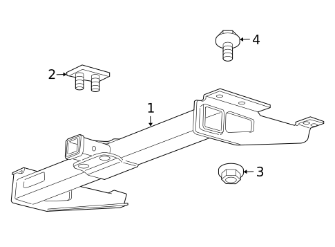 Trailer Hitch Components for 2006 GMC Savana 2500 #0