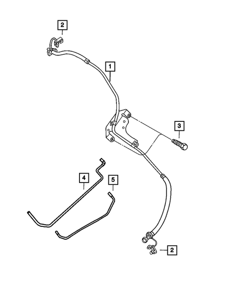 Fuel Lines for 2007 Dodge Ram 2500 #1