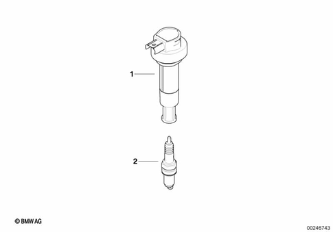 Ignition Wire, Spark Plugs for 2010 BMW-Motorrad G 650 GS #0