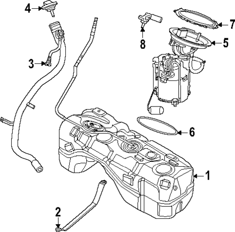 Fuel System Components for 2025 BMW X3 #0