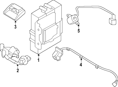 Electrical Components for 2025 Genesis G90 #1