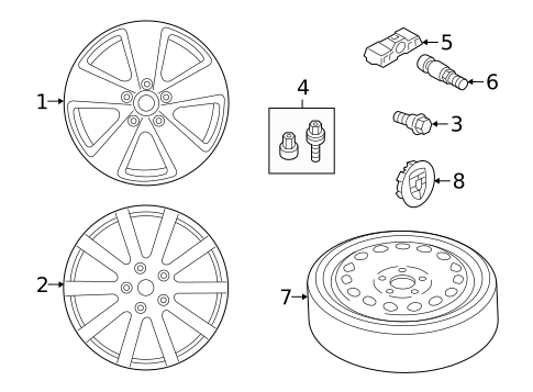 Wheels for 2021 Porsche Panamera #9