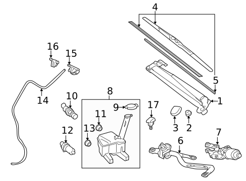 Wipers for 2017 Toyota Yaris #0