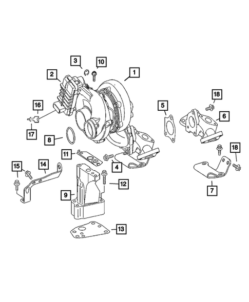 Fuel Injection Pump & Turbo Charger for 2007 Dodge Sprinter 3500 #0