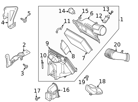 Sensors for 2022 Ford F-350 Super Duty #1