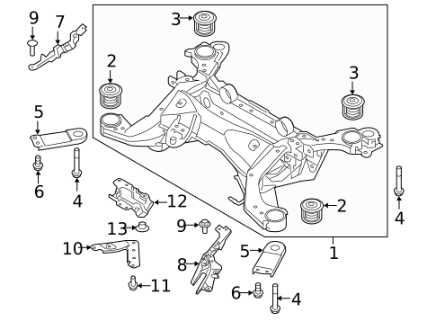 Suspension Mounting for 2018 Volvo V90 #0