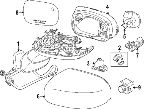 Outside Mirrors for 2025 Mini Countryman #0