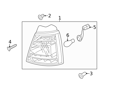Tail Lamps for 2012 Kia Sorento #1