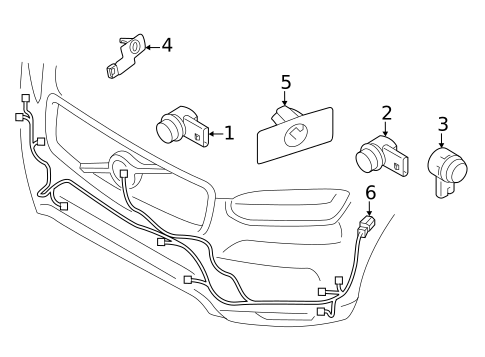 Electrical Components for 2022 Volvo V90 Cross Country #1