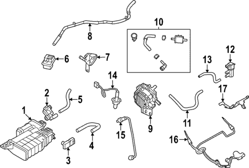 Emission Components for 2023 Nissan TITAN #16