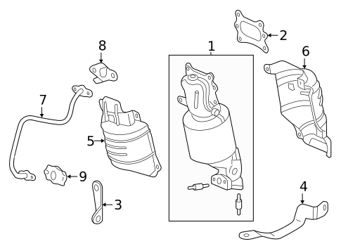 EGR System for 2016 Acura RLX #1