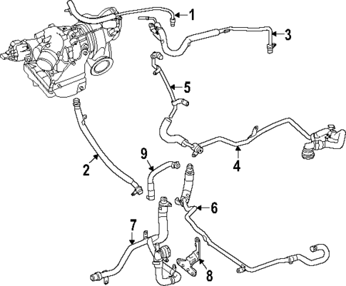 Turbo Charger for 2024 Mercedes-Benz C 43 AMG® #0