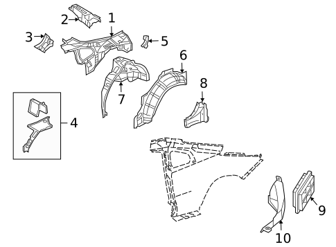 Inner Structure for 2008 Nissan 350Z #0
