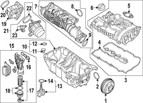 Engine Parts for 2019 BMW X1 #0