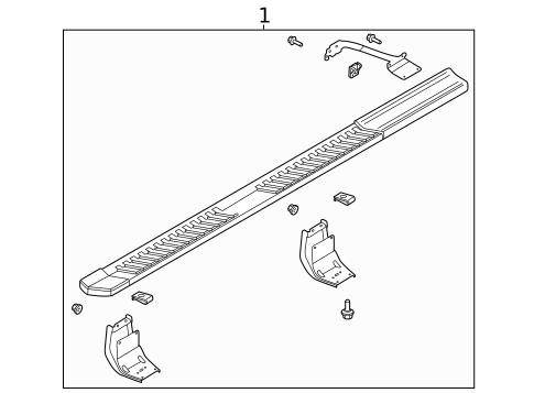 Running Board for 2022 Ford F-450 Super Duty #11