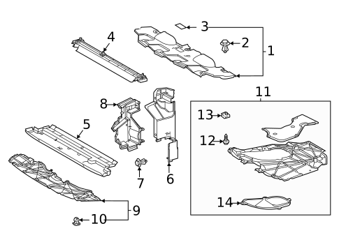 Splash Shields for 2022 Toyota Venza #0