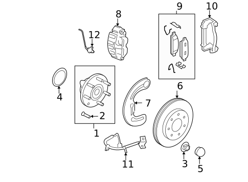 Hardware, Fasteners & Fittings for 2008 Ford F-150 #0