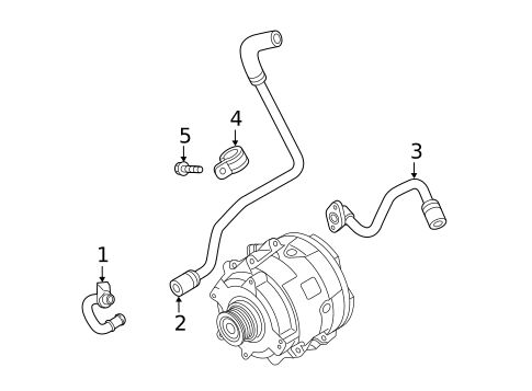 Hoses & Lines for 2020 Audi S6 #5