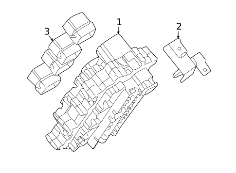 Blower Motor & Fan for 2021 Nissan Murano #3