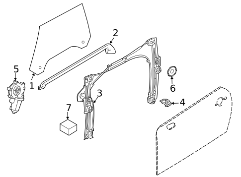 Door for 2005 Mini Cooper #0