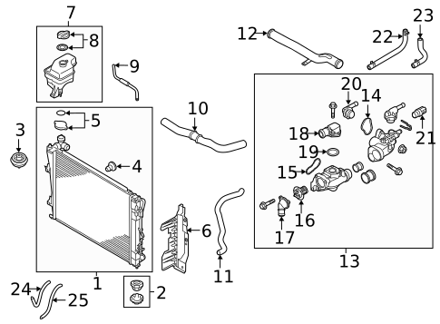 Water Pump for 2014 Kia Cadenza #1