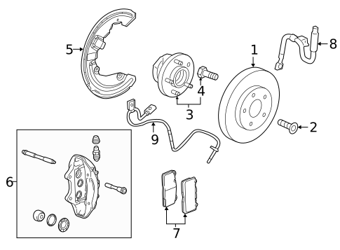 Brake Components for 2018 Chevrolet Camaro #0