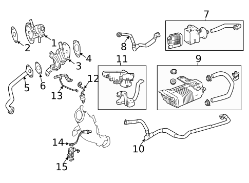 Emission System for 2025 Lexus LS500h #0
