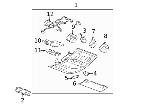 Liftgate for 2008 GMC Yukon #1
