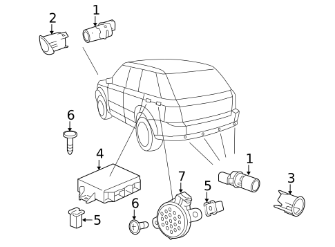 Electrical Components for 2013 Land Rover Range Rover Sport #2