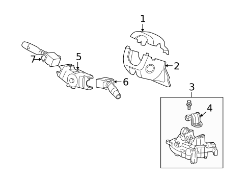 Ignition Lock for 2013 Acura ZDX #1