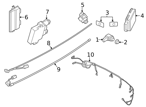 Electrical Components for 2025 BMW X6 #1
