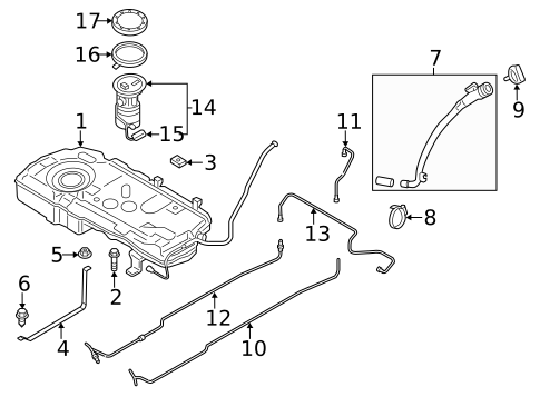 Emission Components for 2014 Mini Cooper Countryman #2