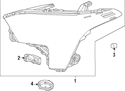 Headlamp Components for 2023 Toyota Sequoia #0