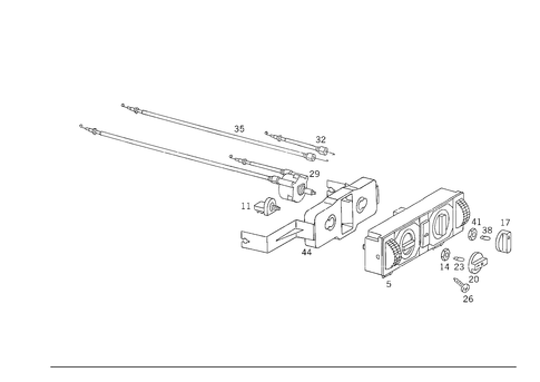 Operating Unit for 1993 Mercedes-Benz 400SEL #0