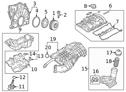 Engine Parts for 2022 BMW 430i Gran Coupe #2